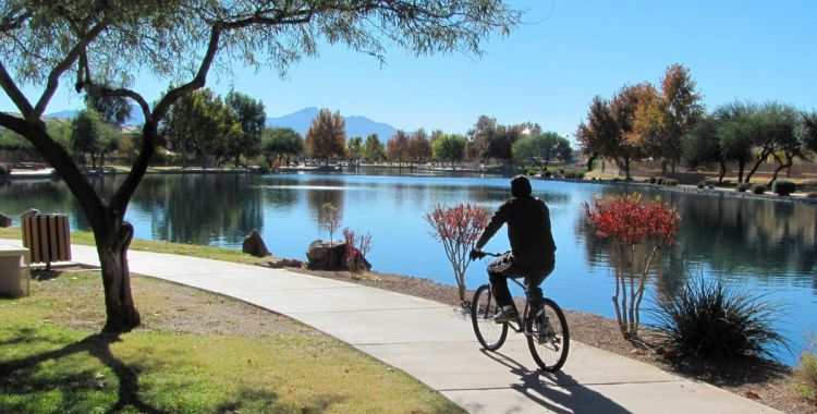 a bicycle rider picture